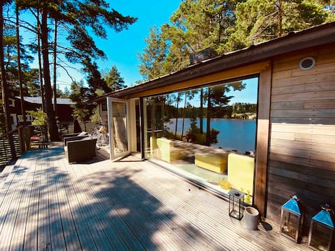 Private cottage by the lake (Bathtub x2 + sauna)