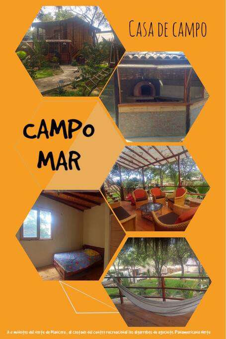 Presenta hamacas, vistas de agradables paisajes, clima confortable.