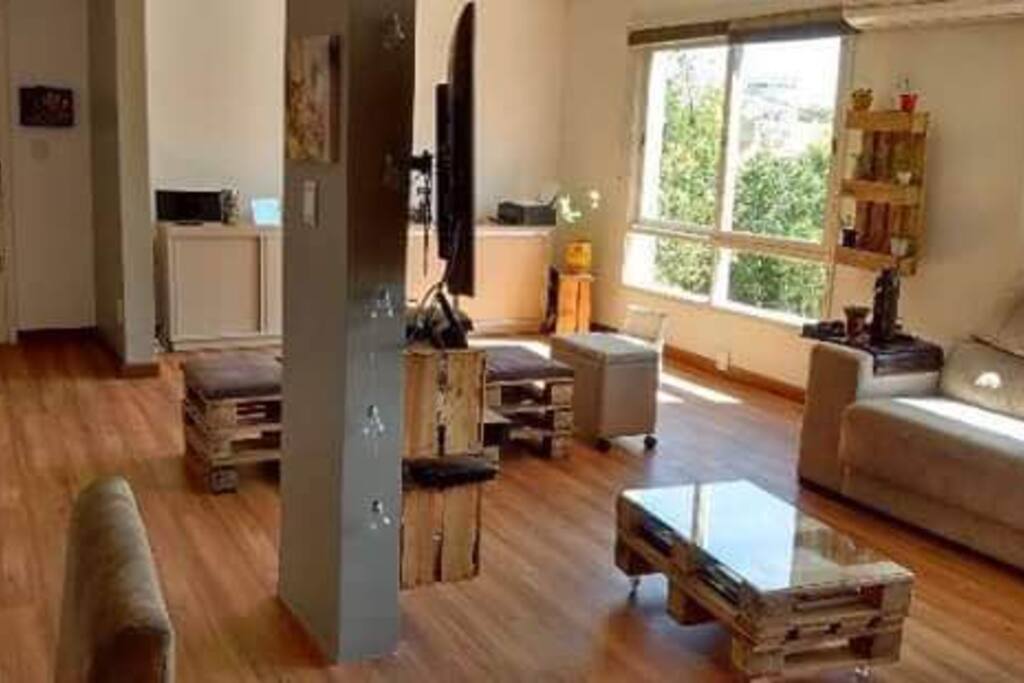 Sala do apartamento
