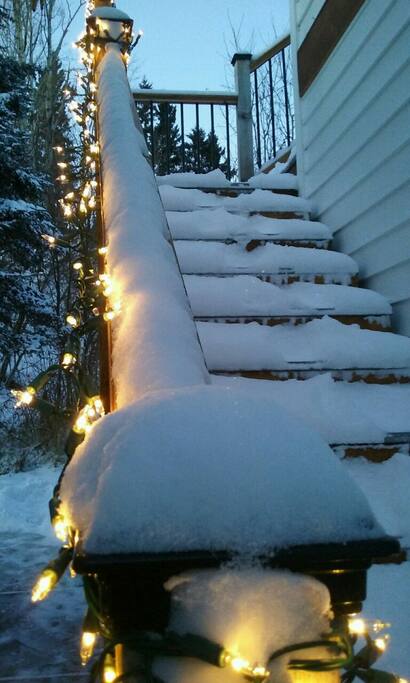 We have snow. Dec 15, 2017