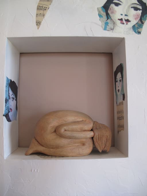 Kunst van Abdel Farahi.