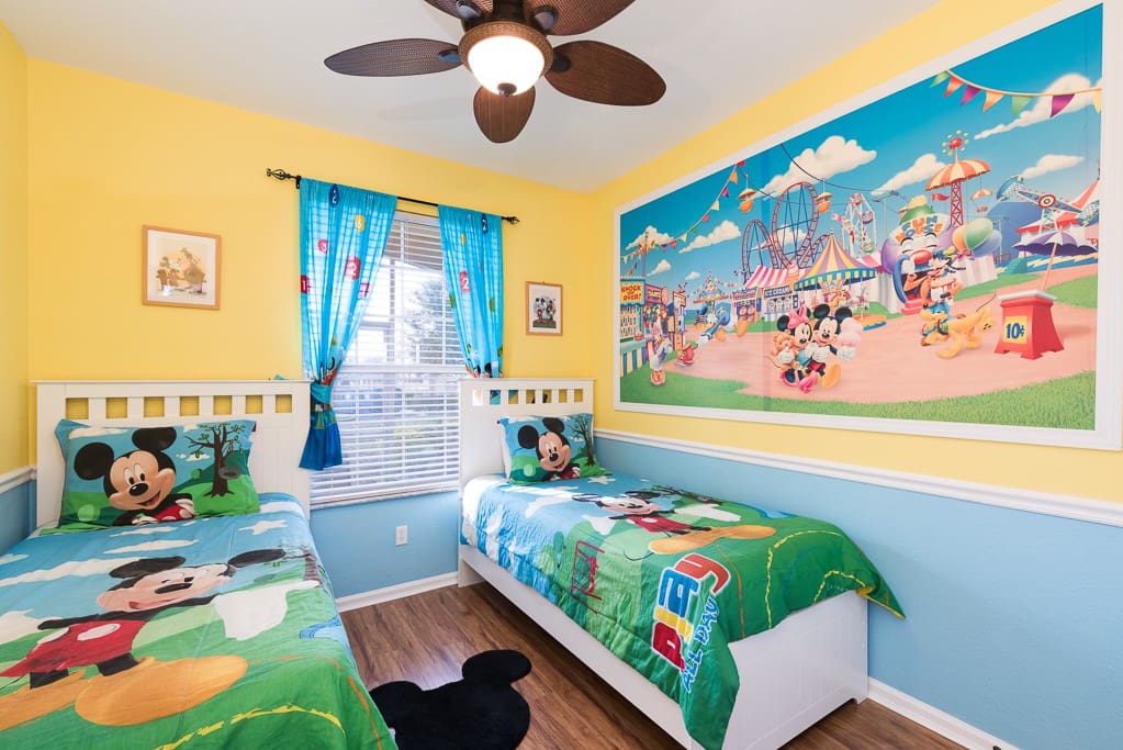 The kids will love having their own bedroom