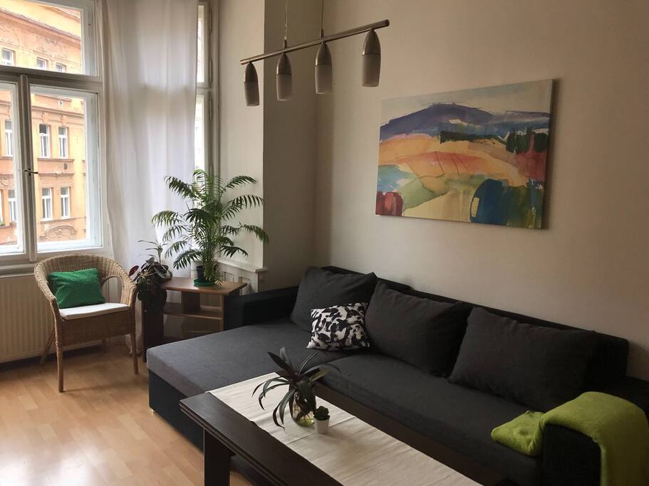 Living room with sofa