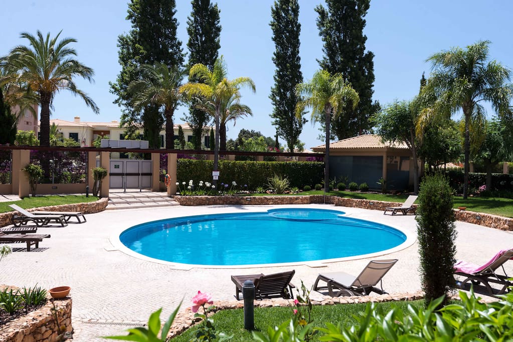 Lovely garden and pool to relax