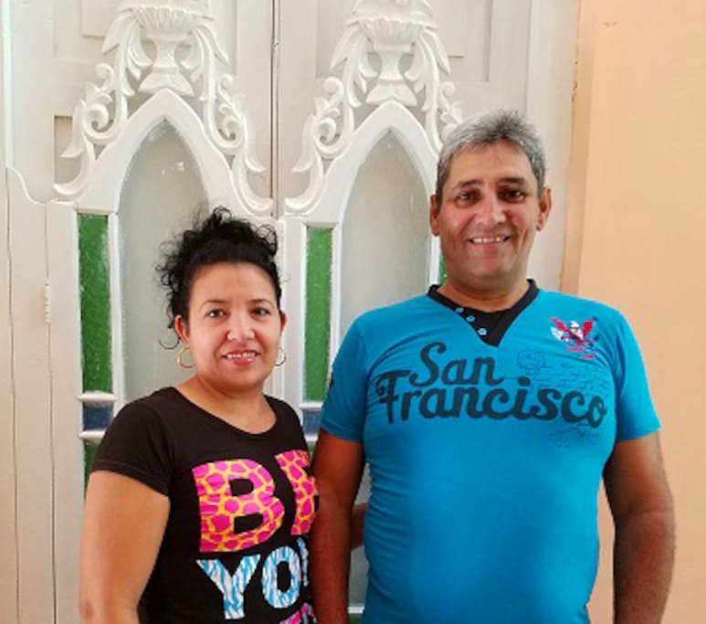 Nena y Robe dueños de la casa