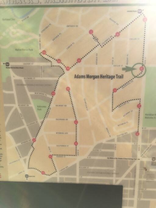 Local walking maps.