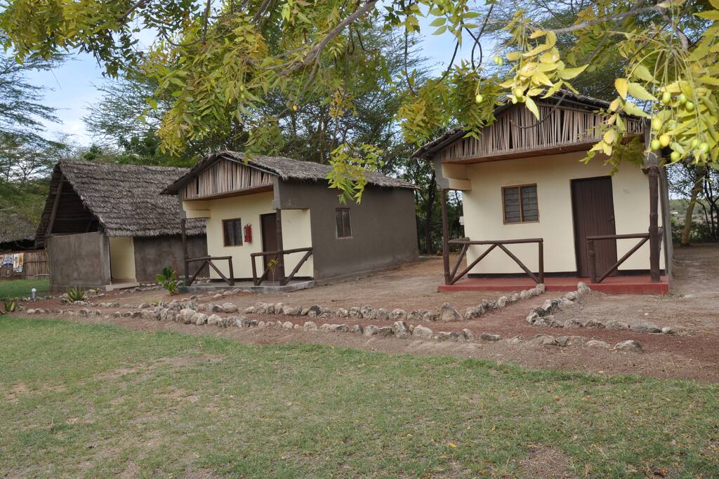 Exterior of the triple rooms