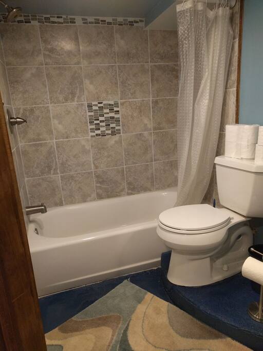 Private bathroom.