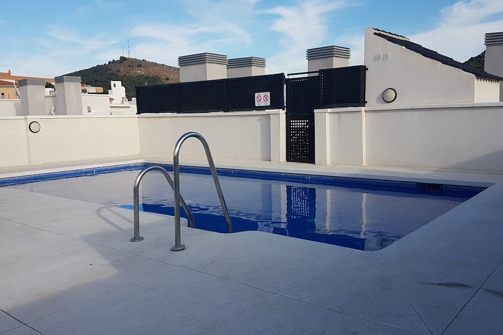 Piscina en zonas comunes