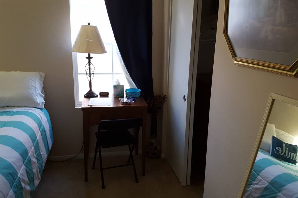 Desk to work at