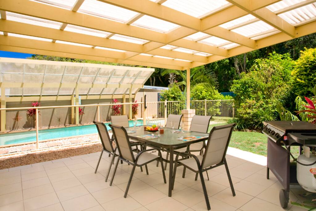 Undercover outdoor area.