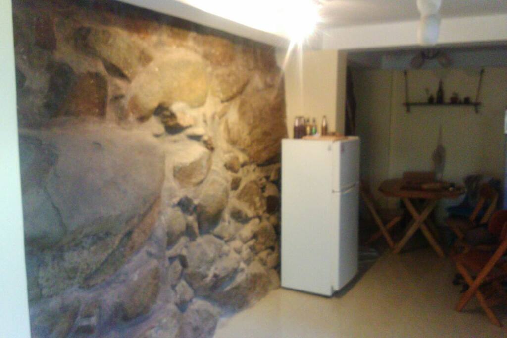living room + cocina / Kitchen