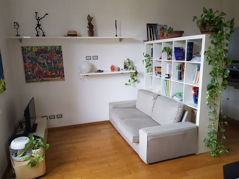 living room with couch