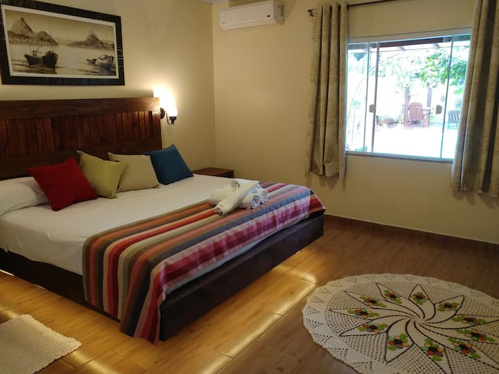 Cama King
en suite