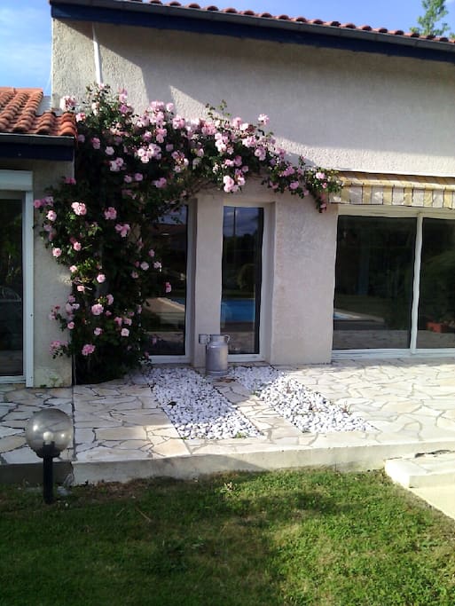 Terrasse côté Sud