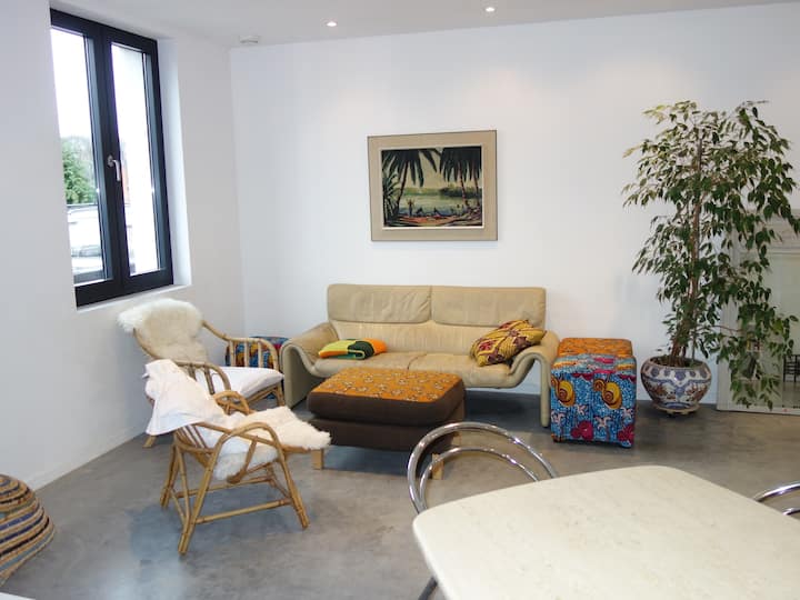 Chênaie Moderne : Maison Avec Vue Arborée - Berchem-Sainte-Agathe