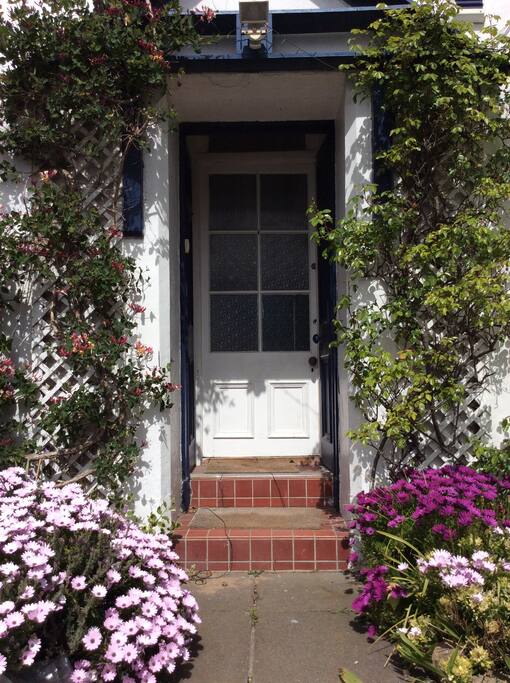 Front door.