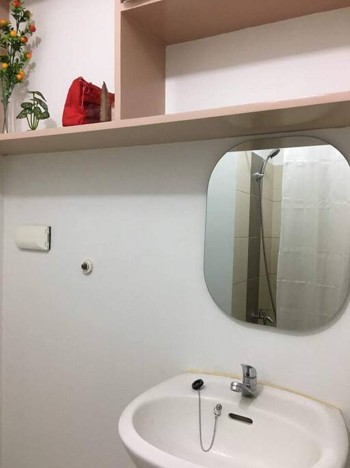 Private bathroom.