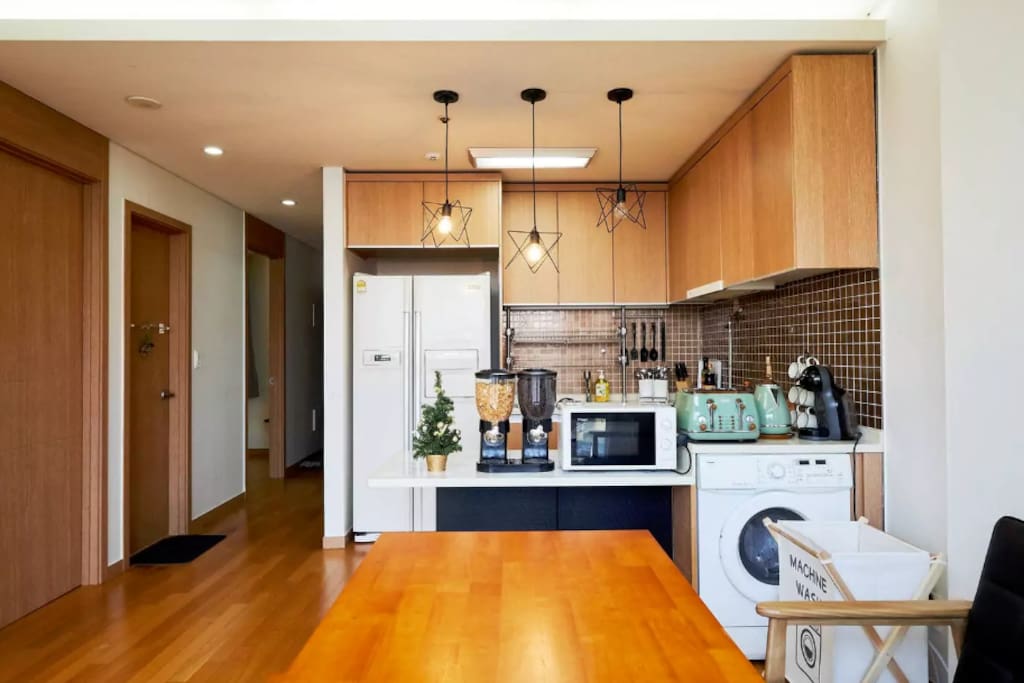 Well equipped kitchen