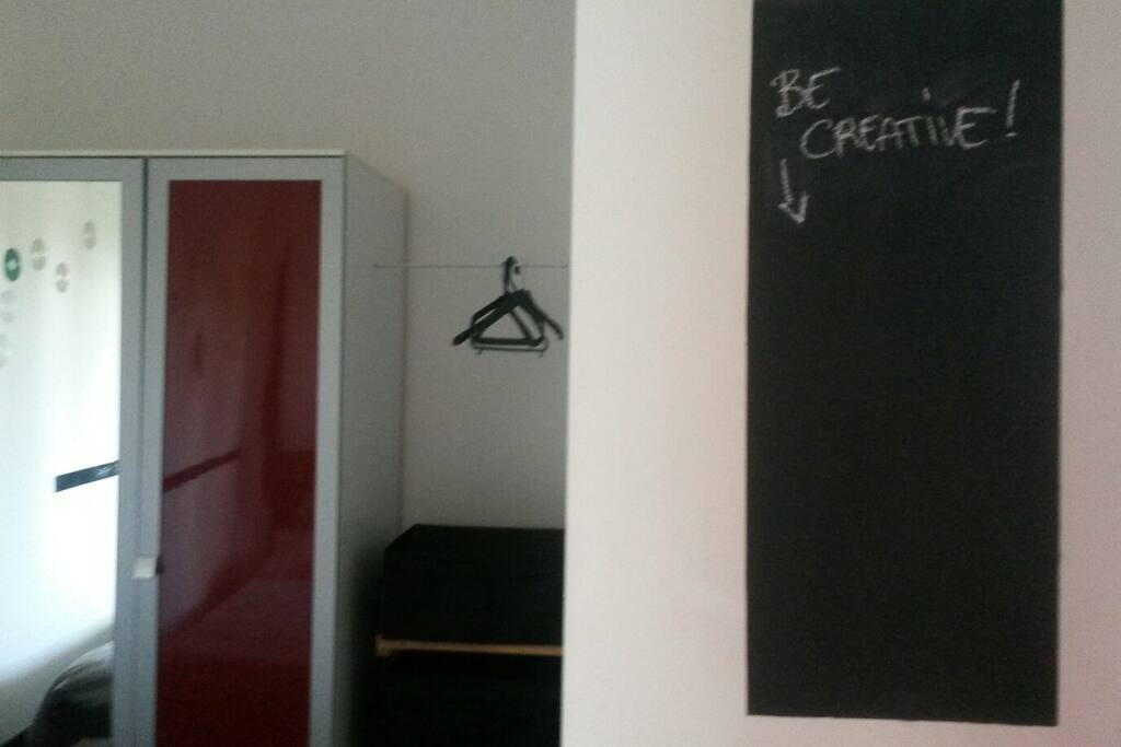 A blackboard for your creativity