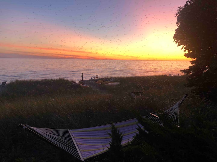Lake Michigan Beach Shack Private Beach Access Cottages for Rent in