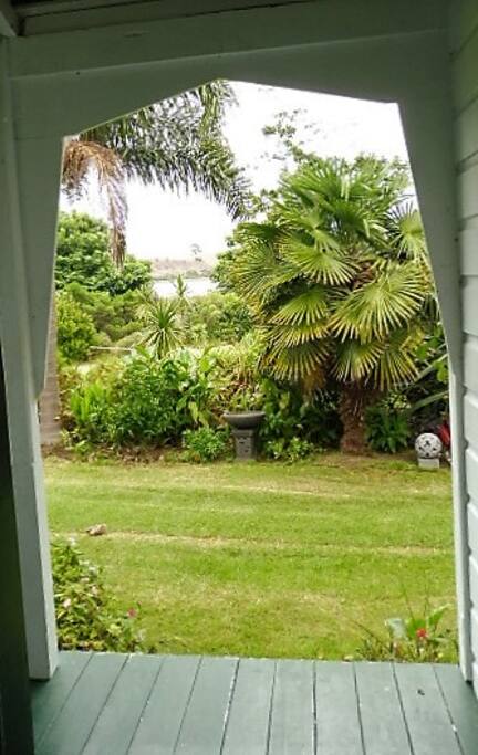 View from front door of the Villa