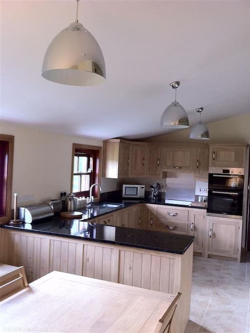 Our luxury oak kitchen