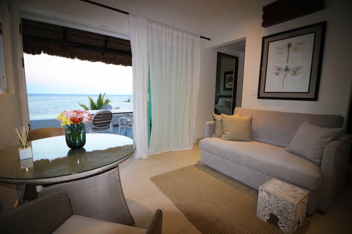 Exclusive Oceanfront Rooftop Brisa Y Mar Penthouse - Puerto Morelos