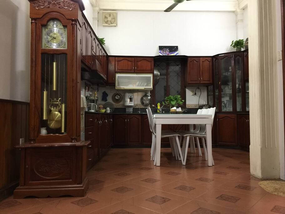 Kitchen where we prepare our family meals.