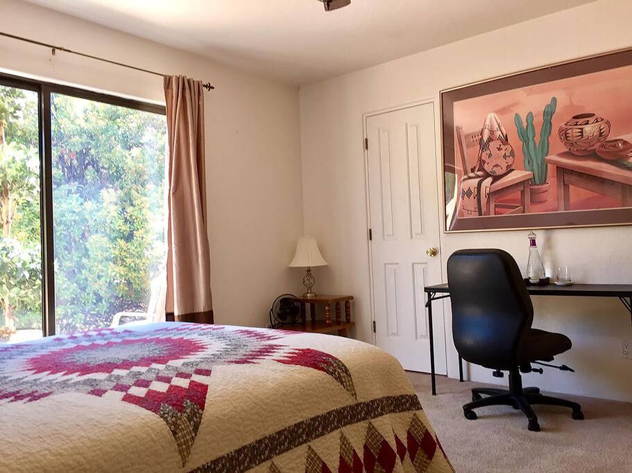 Bedroom front view