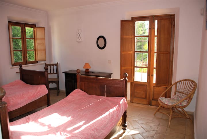 Spálňa z apartmánu 2 s 2 samostatnými lôžkami