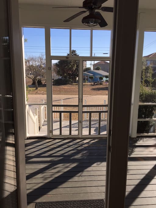 Rocking Chair/screened front porch