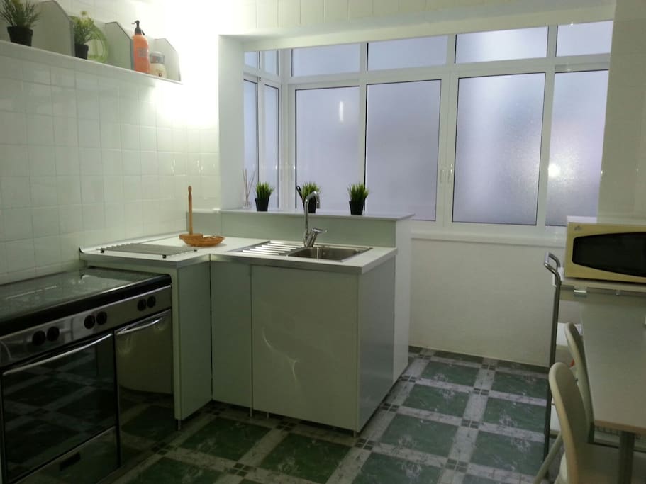 Cocina totalmente equipada