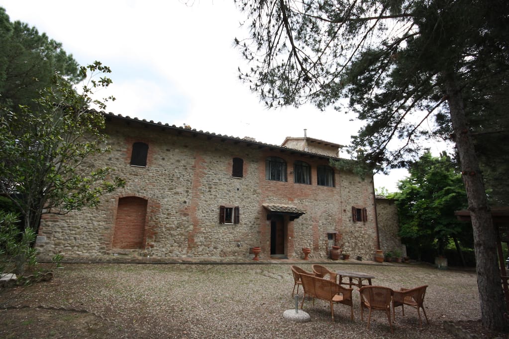 The main facade