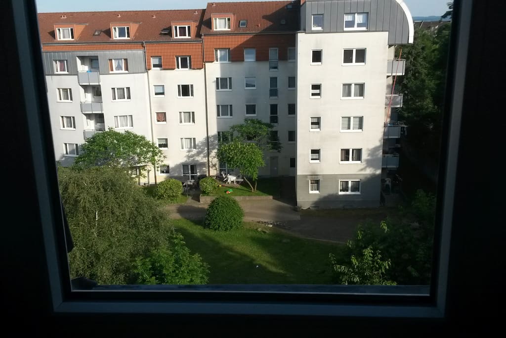 Ausblick aus dem Fenster