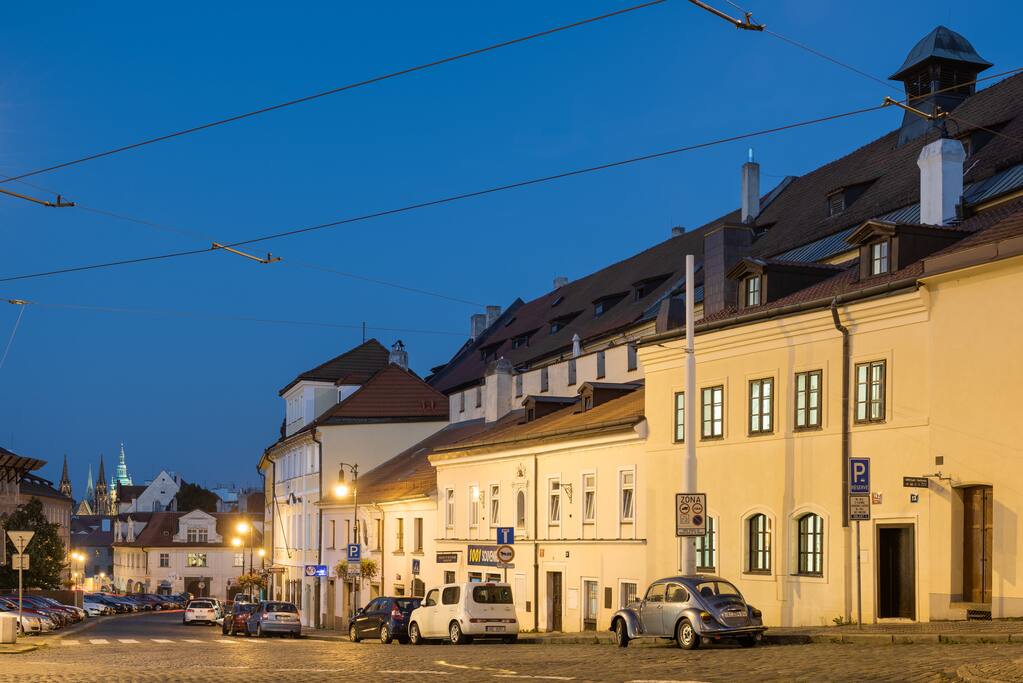 See, Prague Castle is 5 minute walk!