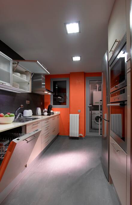 Cocina totalmente equipada
