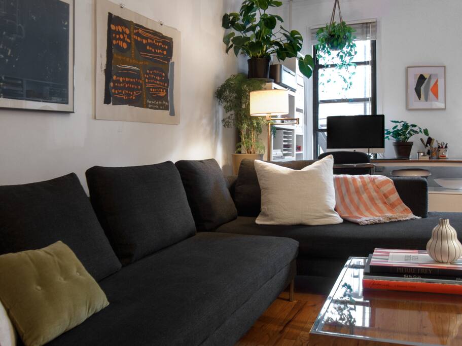 It's hard to leave this couch.
