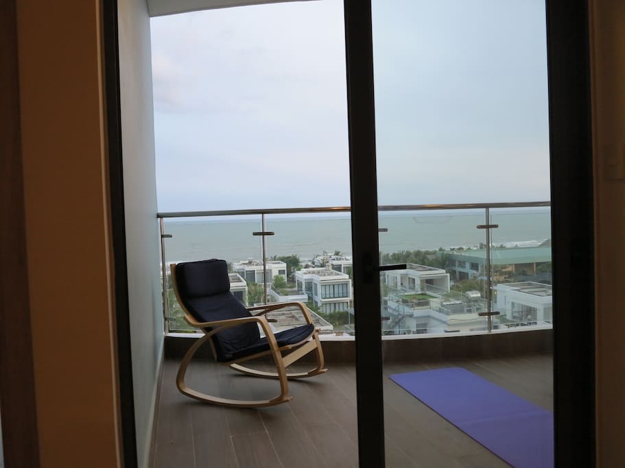 Huge balcony