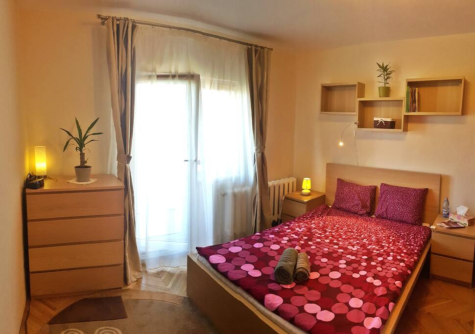 The bedroom prepared for 1 person