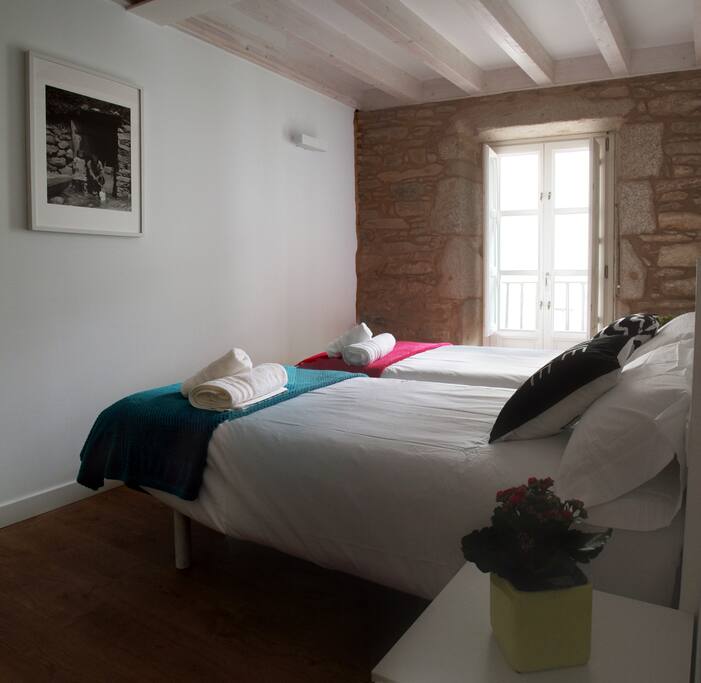 Twin bed room
Habitación con camas gemelas