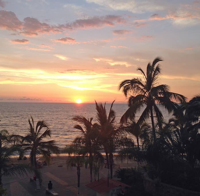 Fantastic sunset views.