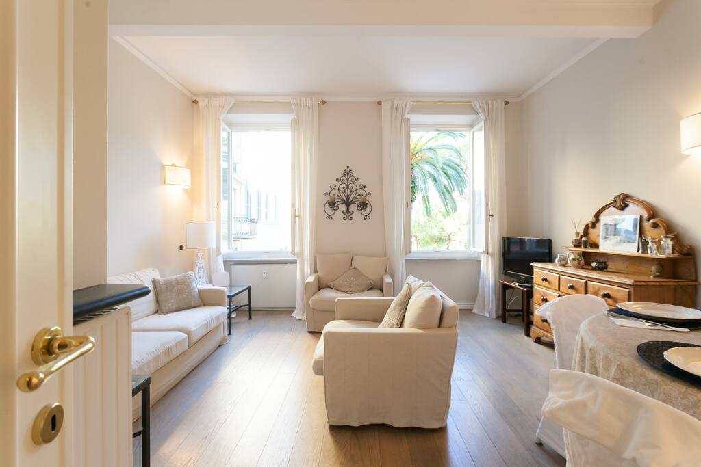 The living room