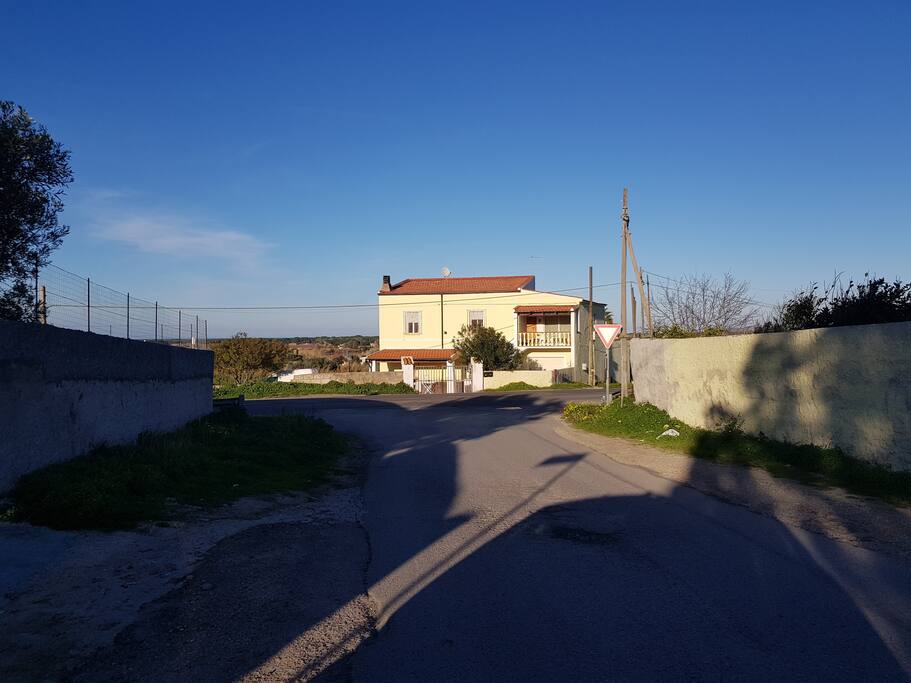 Vista esterna del casale