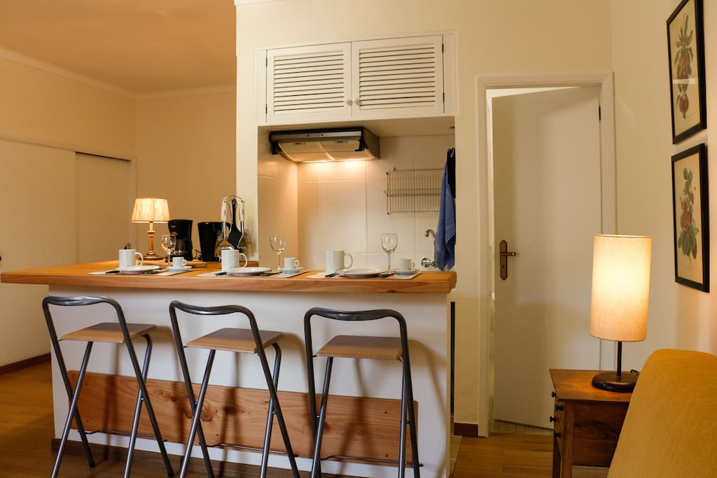 Área de refeições e Kitchenette