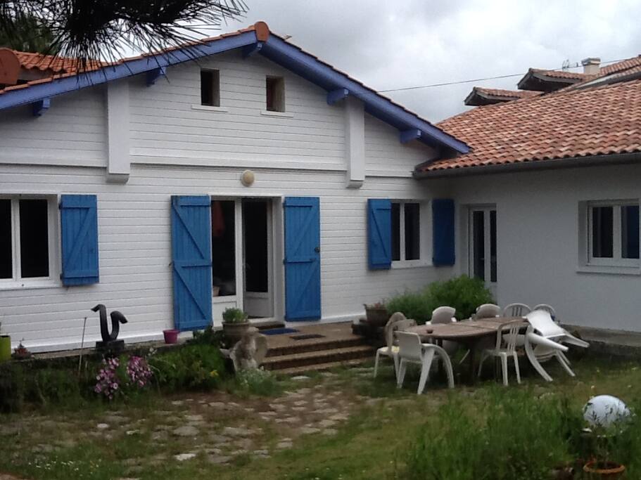 Maison des dunes terrasse