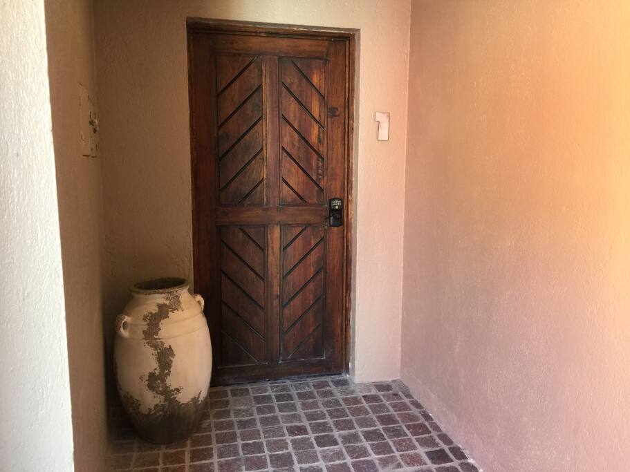 From door