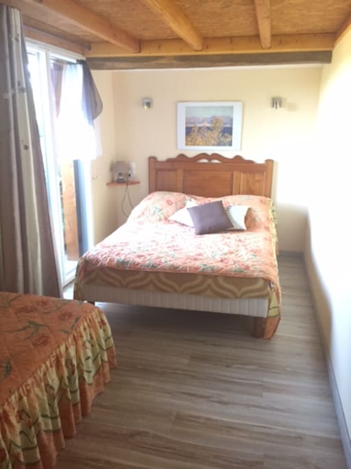 La chambre avec balcon