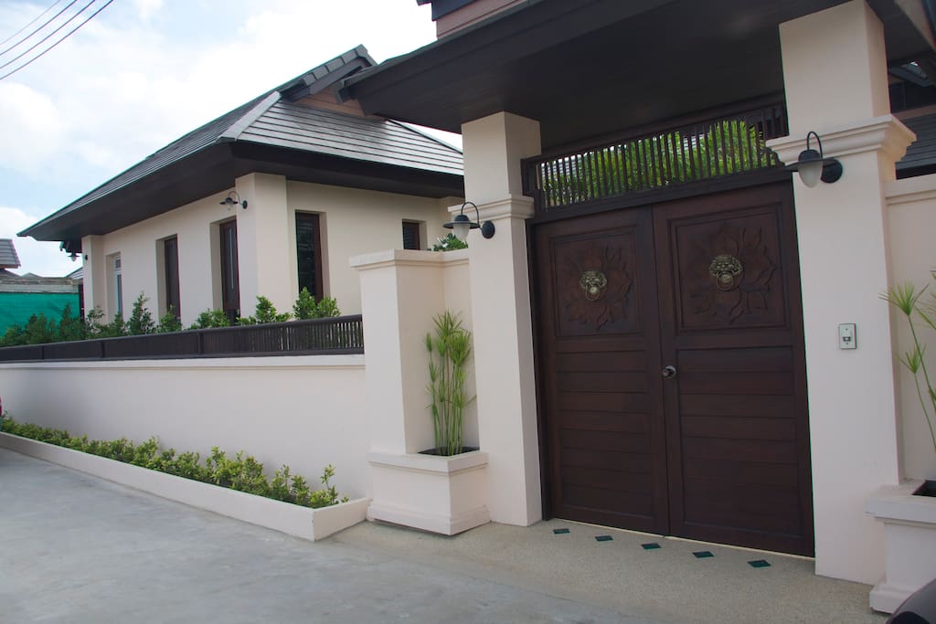 Front of the house