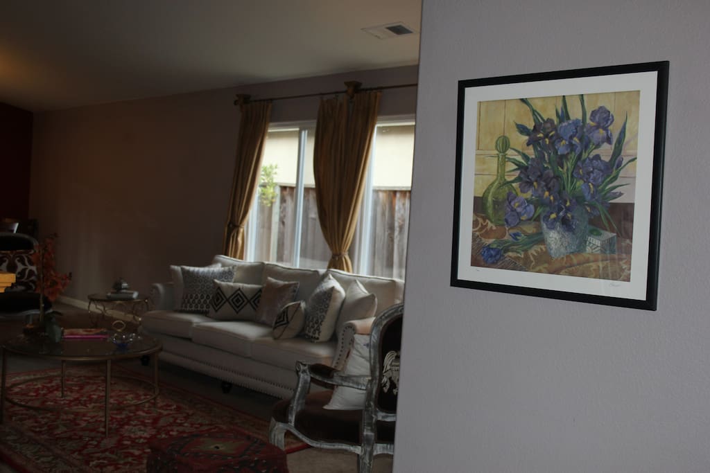 The entrance of the house leading into the Living Room